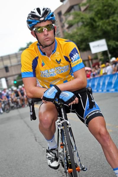 Hilton Clarke (UnitedHealthcare) starts today with the yellow omnium leaders jersey.