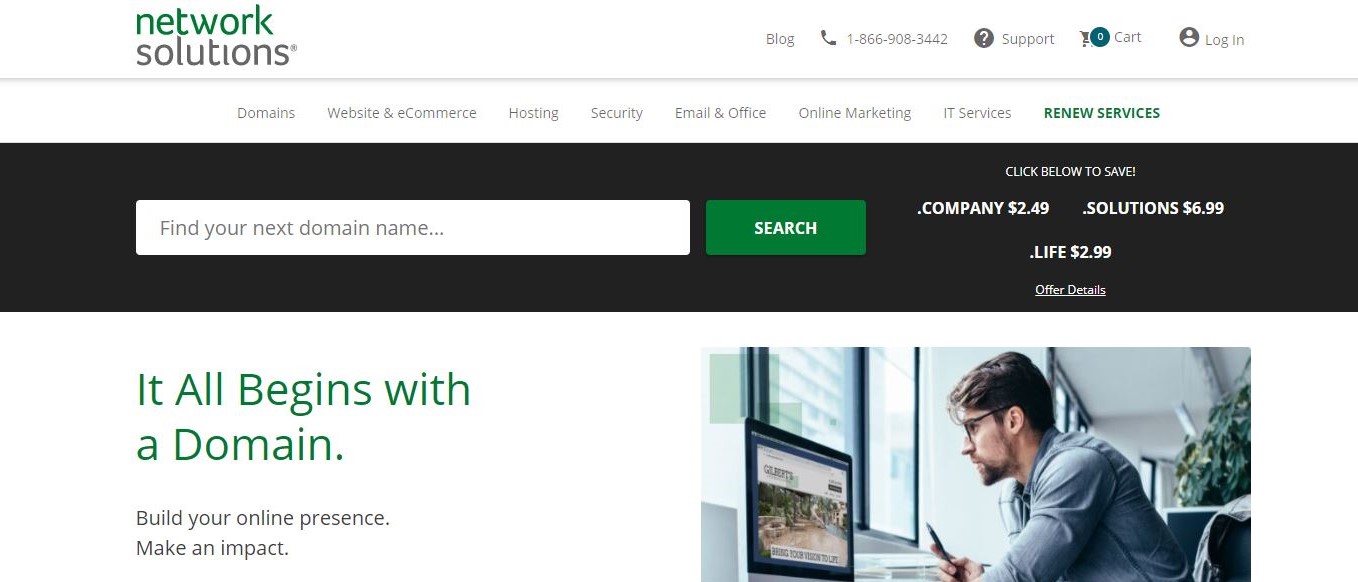 Network Solutions review TechRadar