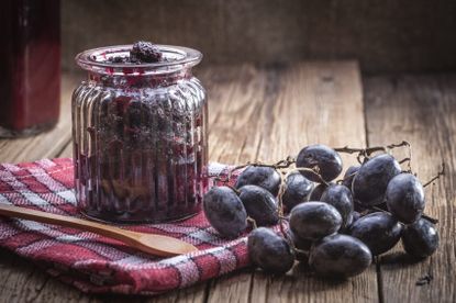 grapes for jam