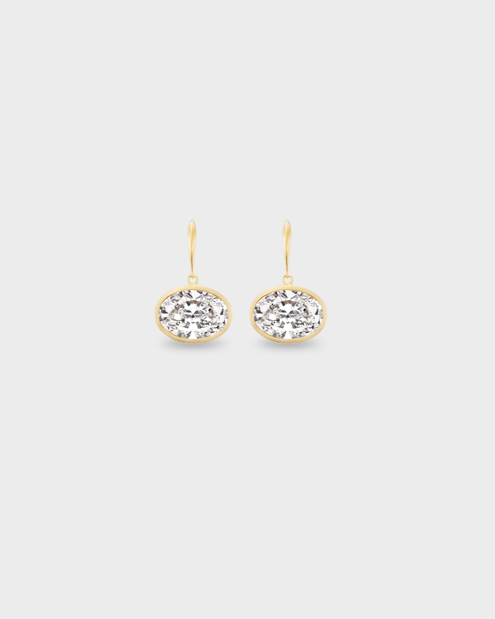 AFLALO, Tennis Drop Earrings in Mixed Gold