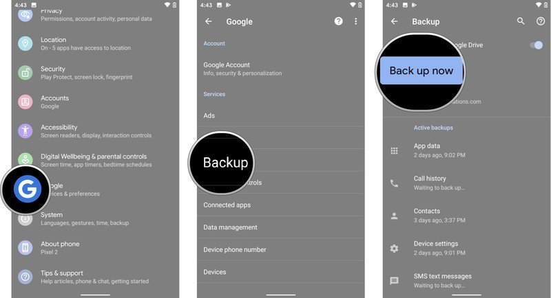 How to automatically back up your SMS messages to Google Drive