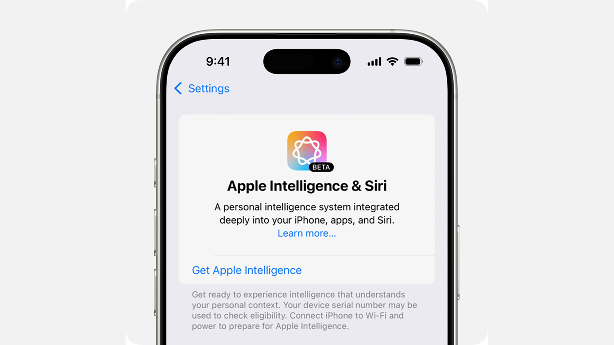 Inteligencia de Apple en iOS