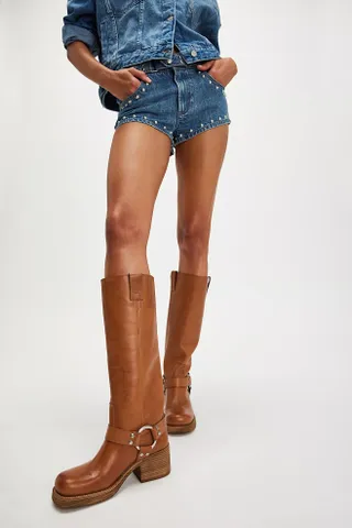 Katrina Pull-On Tall Boots