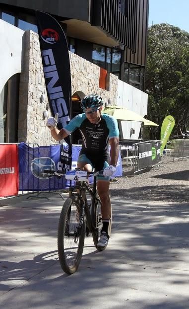 Jared Graves, runner-up in the elite men's race