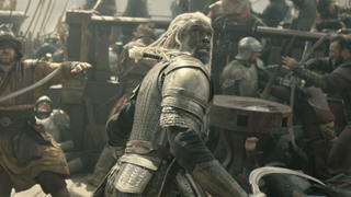 Steve Toussaint as Corlys Velaryon in "House of the Dragon episode 301