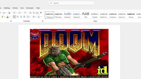 Wojciech Graj ported Doom to Word