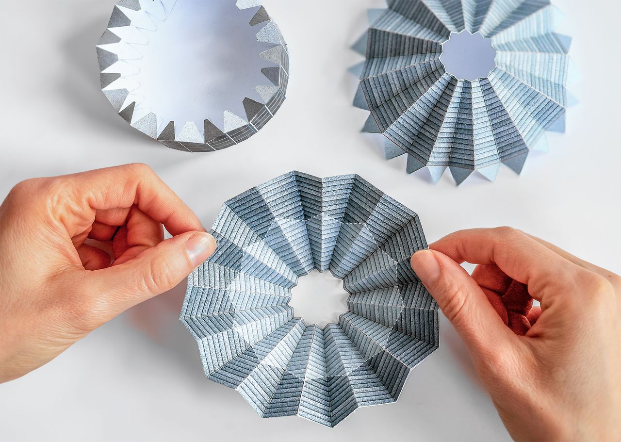 Cirk includes five cut-out paper models to make yourself