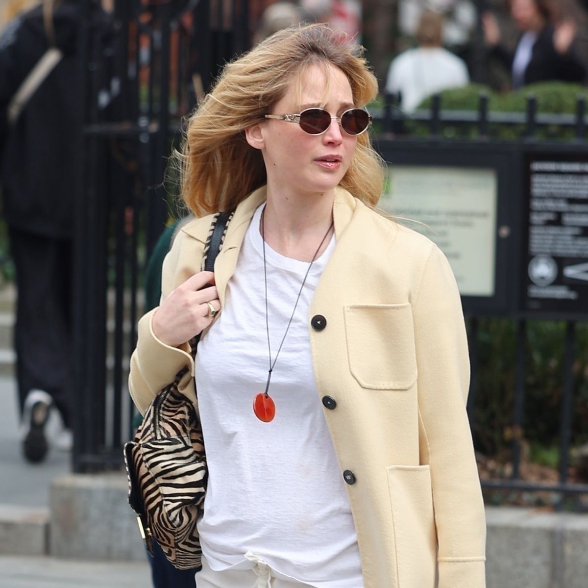 Jennifer Lawrence Just Wore the New Adidas It Sneakers Everyone Will Buy to Pair With Skirts