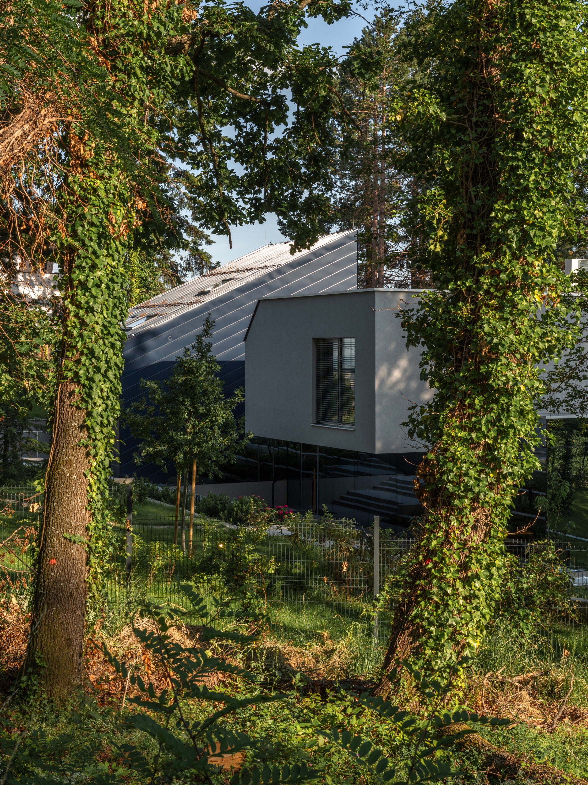 Views of the Curious House in Zagreb