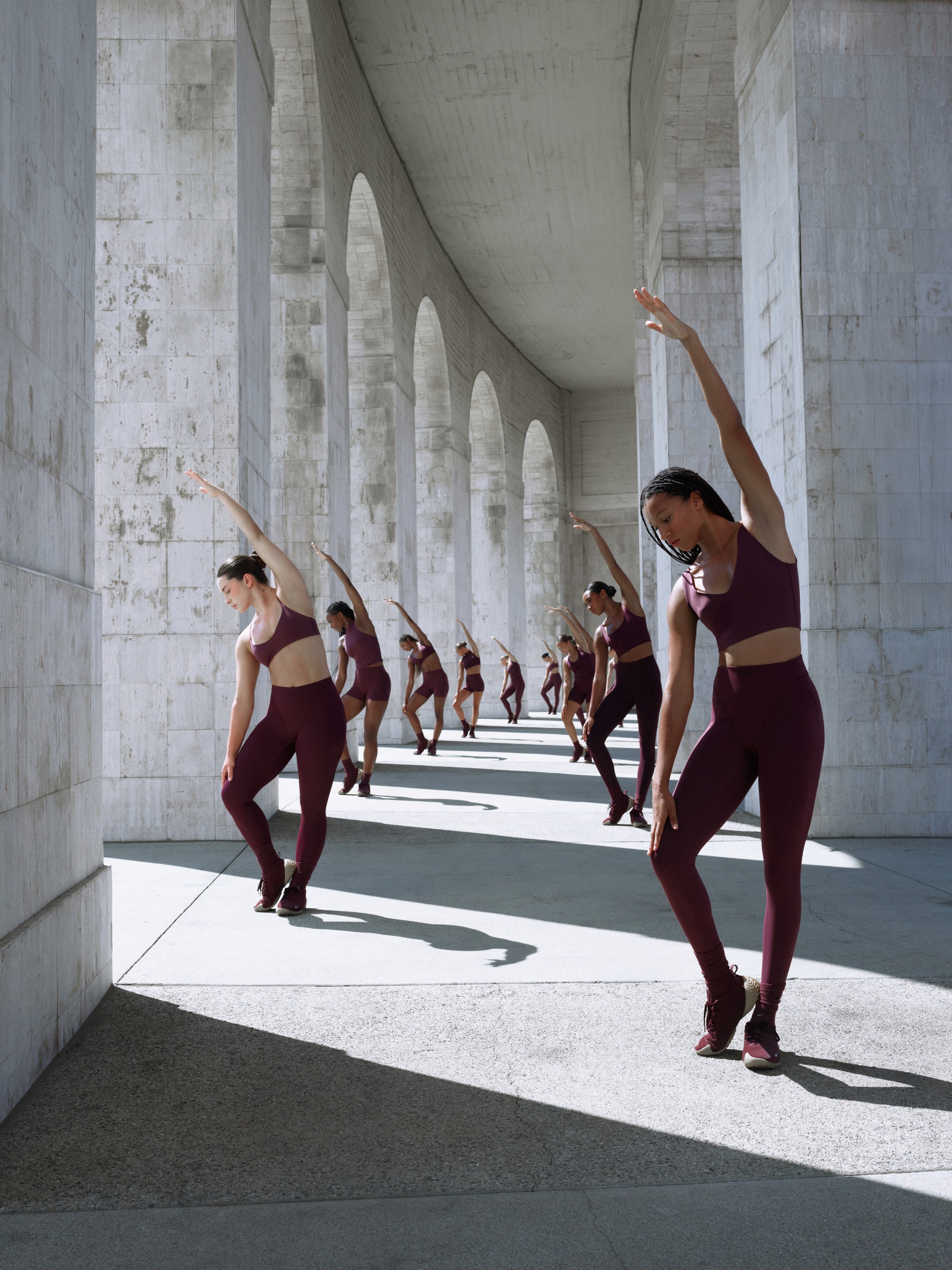 models wearing the new nikeskims collection