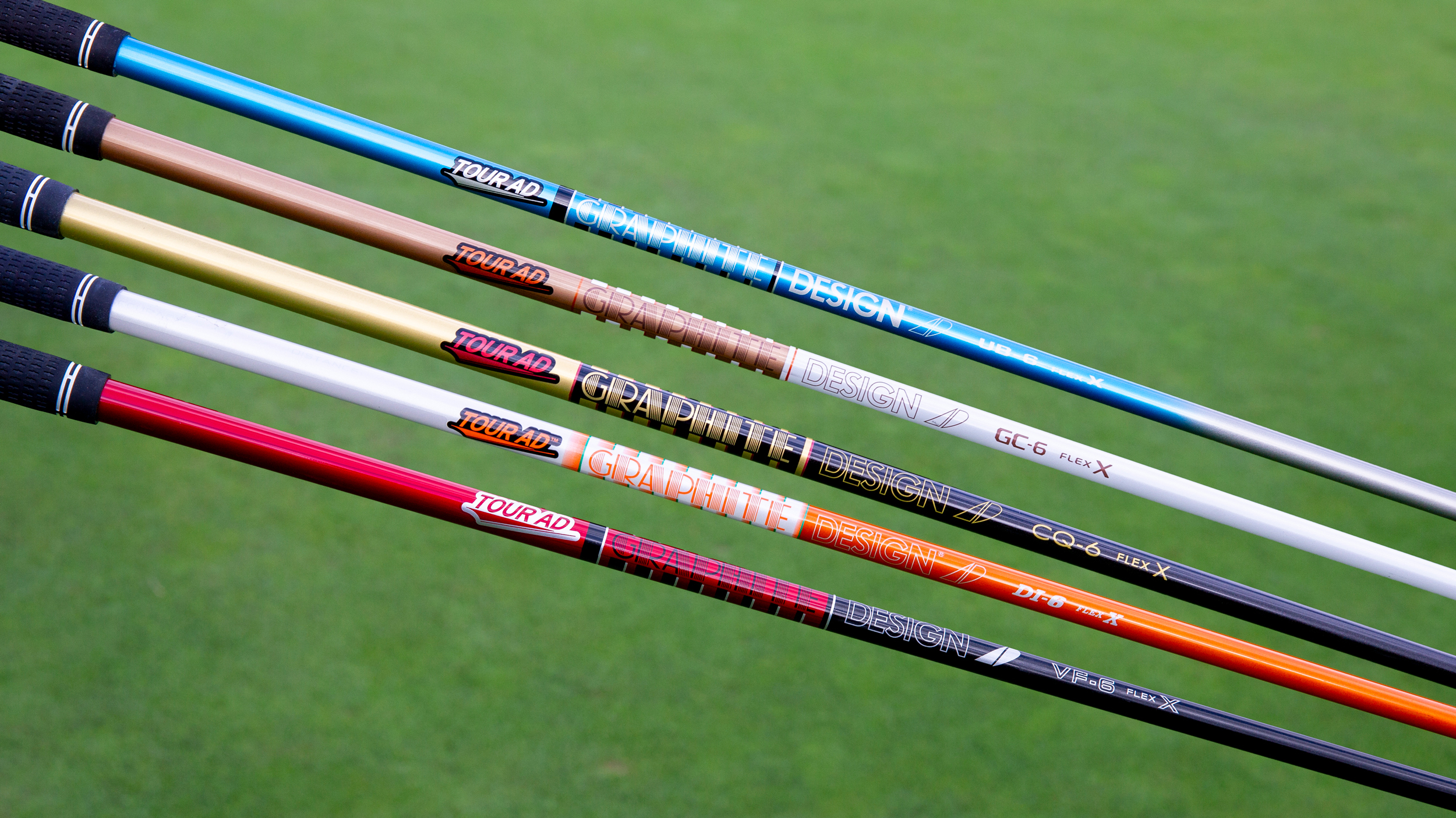 Photo of the Graphite Design shaft range