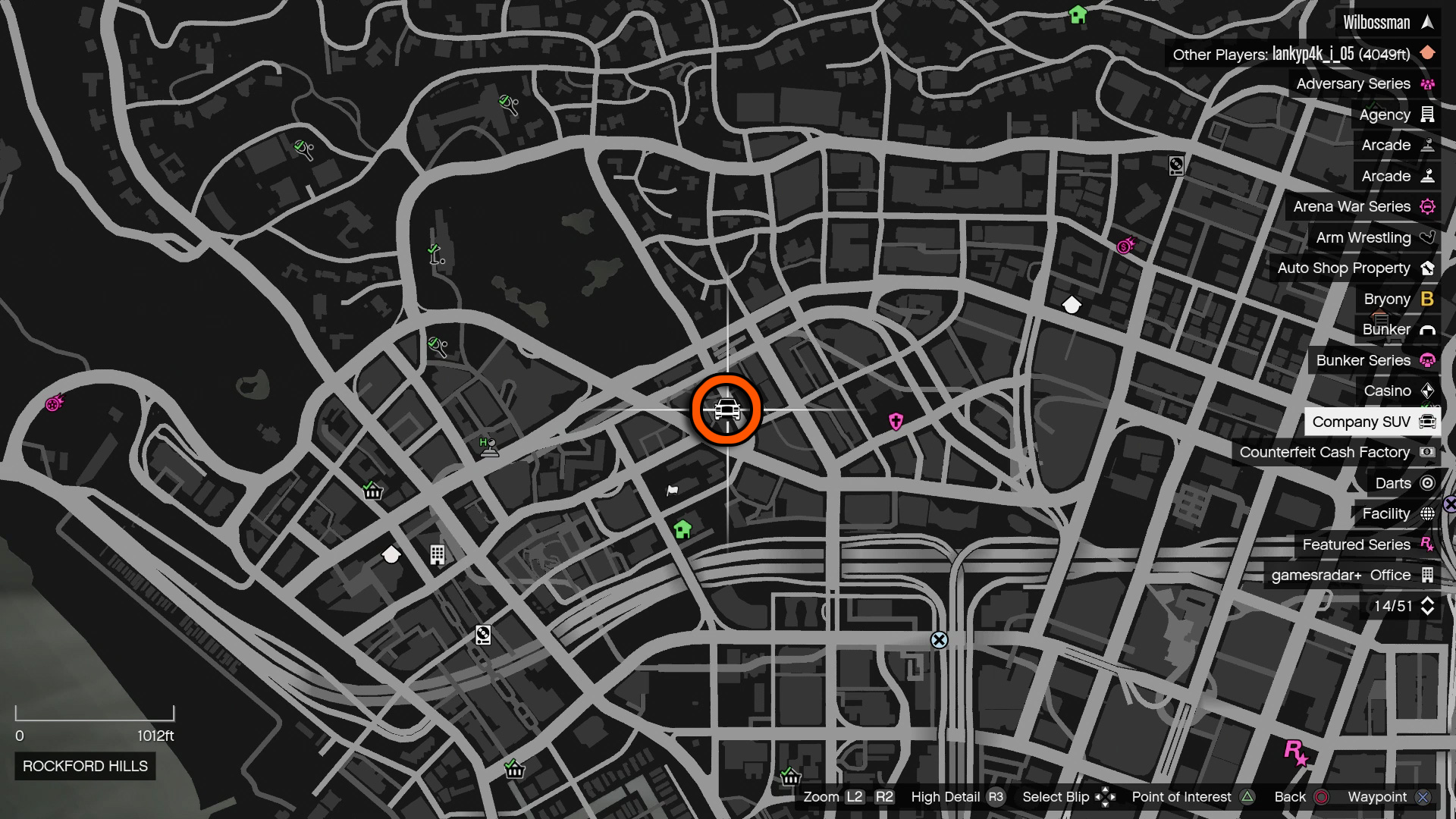 GTA Online Record A Studios location map