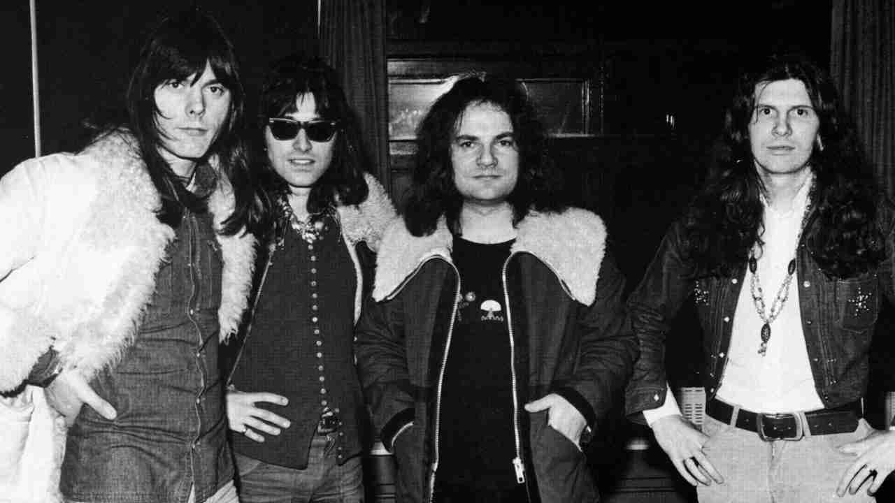 Argent posing for a photograph in the early 1970s