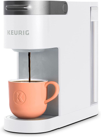 Keurig K-Slim Coffee Maker: was $129 now $79 @ Amazon
This compact coffee machine can serve up to 12 ounces of coffee at a time using one of Keurig's pods. However, it's still large enough to fit a travel cup underneath if you need to make your drink to go. It's on sale for a limited time only, so make sure to grab yours while the deal is still live.&nbsp;
Price check: $69 @ Best Buy | $91 @ Walmart