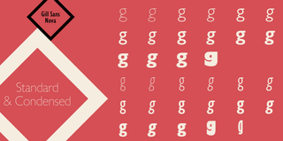 A sample of Gill Sans Nova, one of the best multilingual fonts