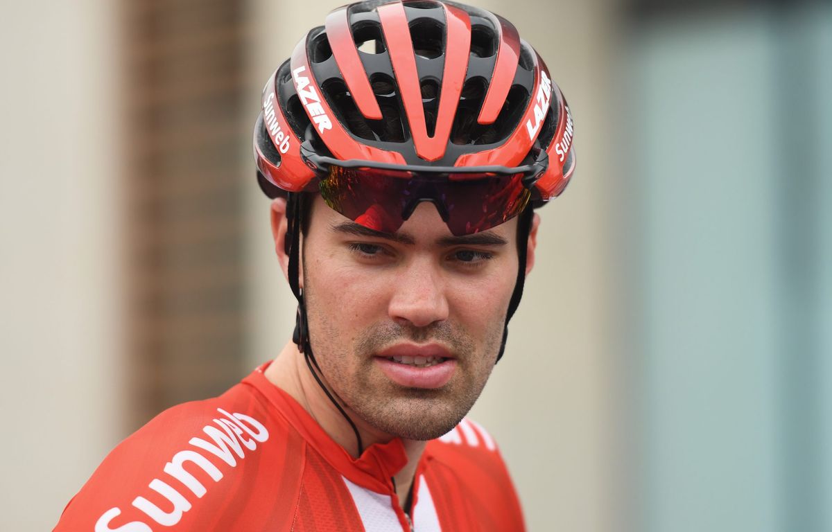 Tom Dumoulin back in competition at mountain bike beach race | Cycling ...