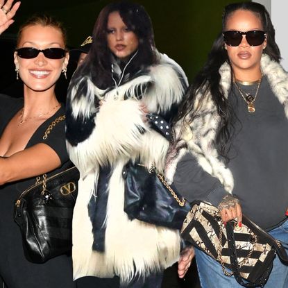 Jenna Ortega styled the Valentino Panthea bag on her Wednesday press tour