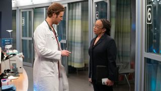 Will and Goodwin in Chicago Med Season 8