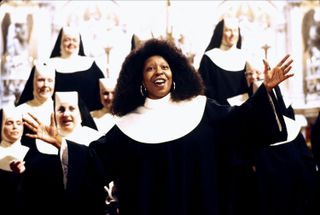 whoopi goldberg singing in a church choir in sister act