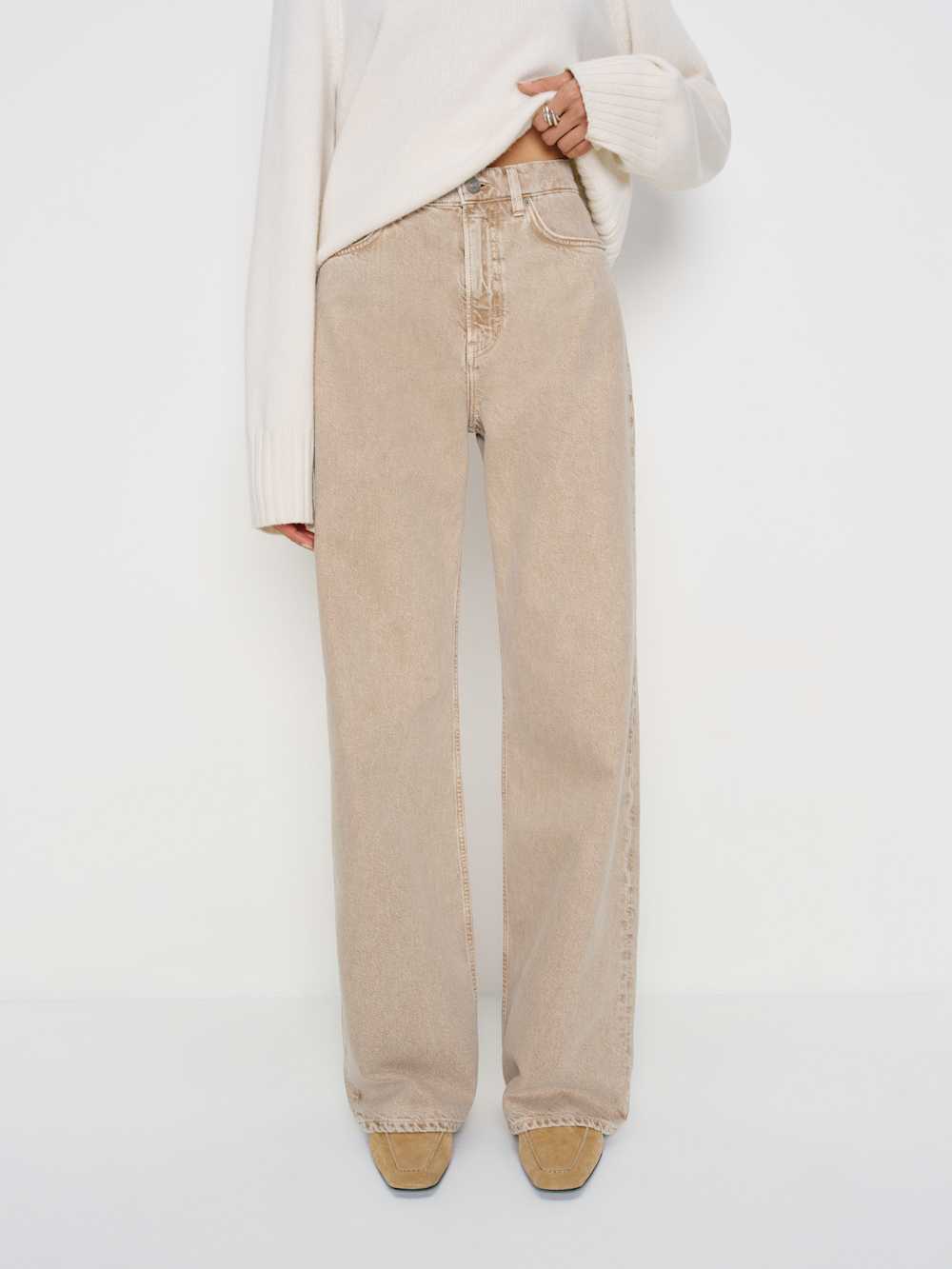 Cary High Rise Slouchy Wide Leg Jeans