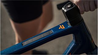 The Ridley Grifn integrated bag top tube mount