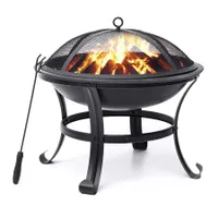 Martinique Steel Outdoor Fire Pit: was $150 now $84 @ Wayfair