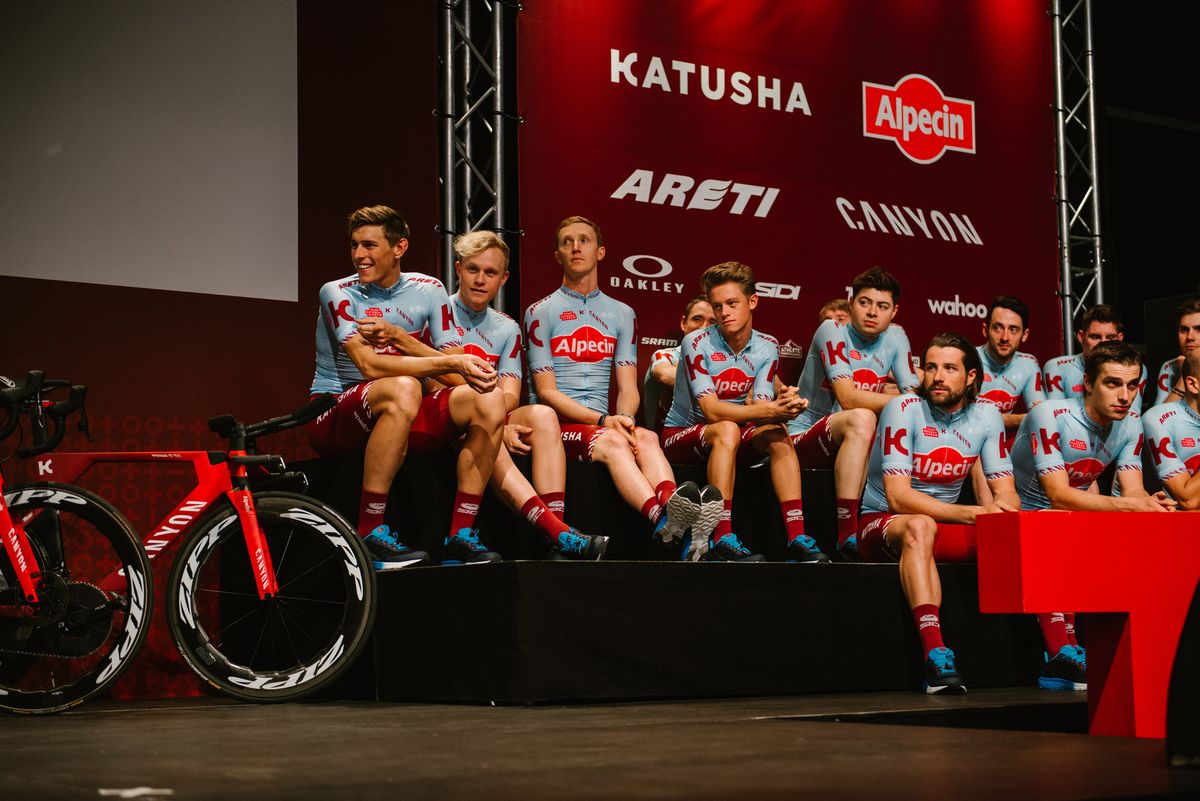 The 2019 Katusha-Alpecin team