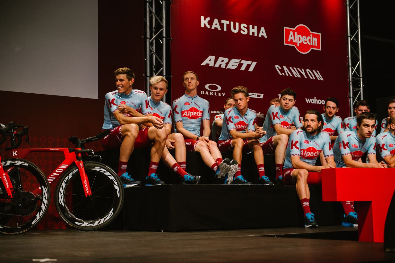 The 2019 Katusha-Alpecin team