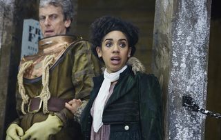 The Doctor and Bill are in 1814 where they face a giant serpent lurking below the frozen River Thames, as well as a vile aristocrat…