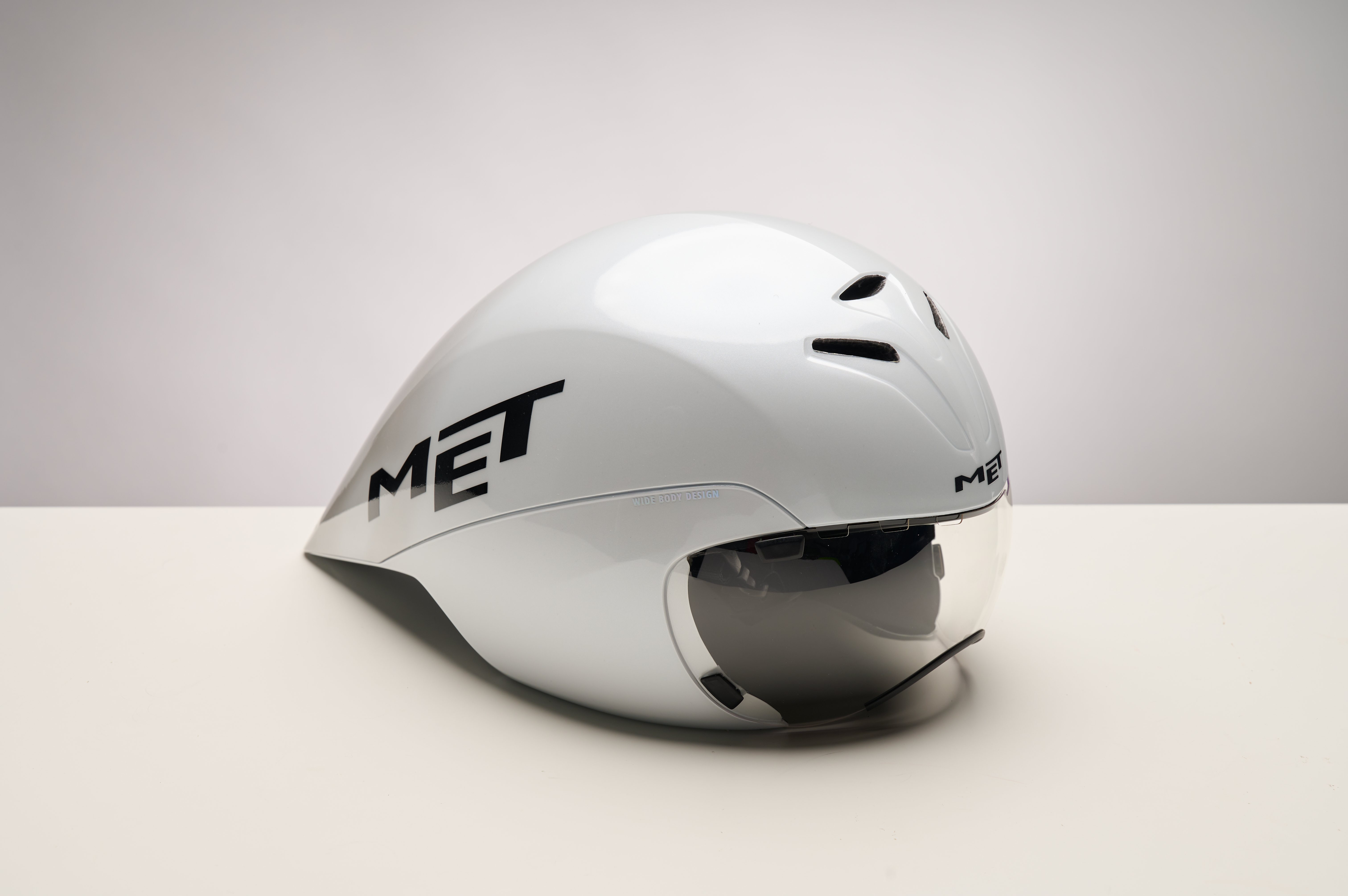 Met Drone Wide Body II helmet photographed in the Cycling Weekly studio