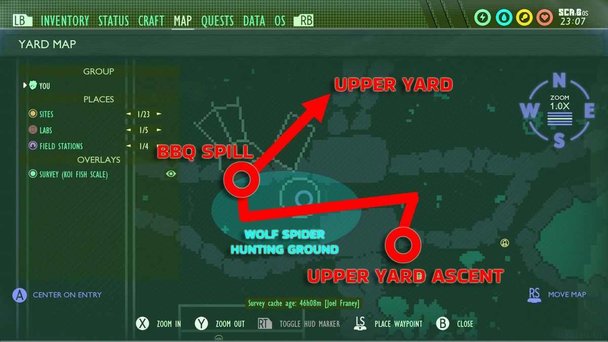 How to get to the Grounded Upper Yard | GamesRadar+