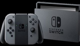 Nintendo Switch console and controller