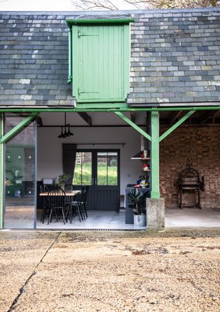 Sophie and George Pound transformed a neglected barn in east Kent into a family home, creating a country lifestyle Enid Blyton could have written about