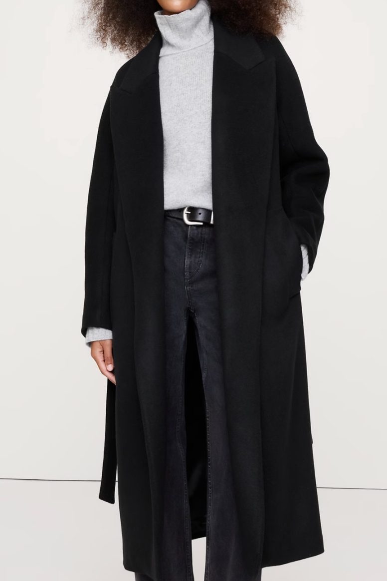 Banana Republic, Italian Wool-Cashmere Wrap Coat