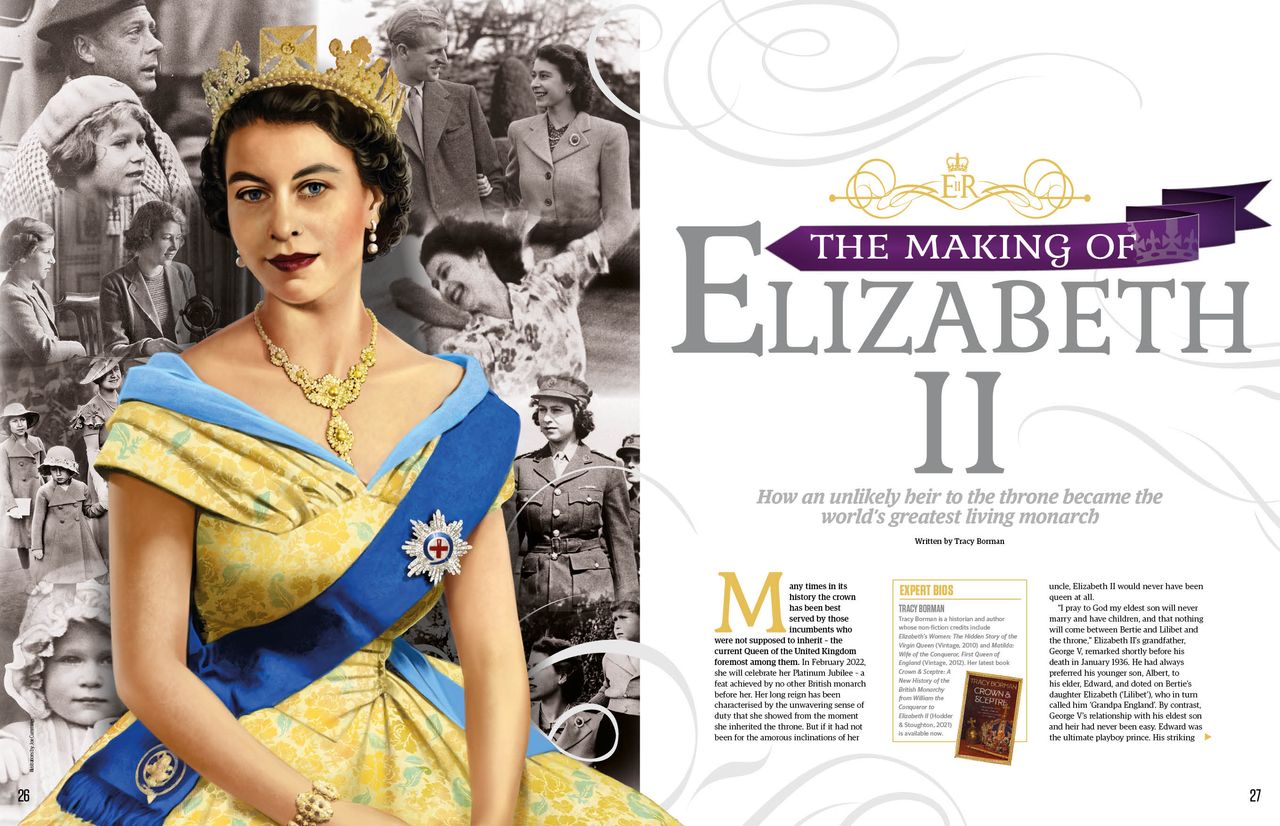 Elizabeth II feature in All About History 113