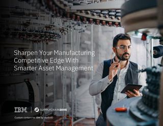 Whitepaper cover with image of man in front of a factory machine holding a tablet