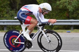 Owain Doull in action during the 2015 U-23 Mens TT World Championships