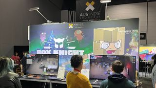 Indie game Box Knight's showcase at PAX Australia 2022