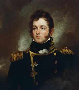 The Hero of Lake Erie, Commander Oliver Hazard Perry.