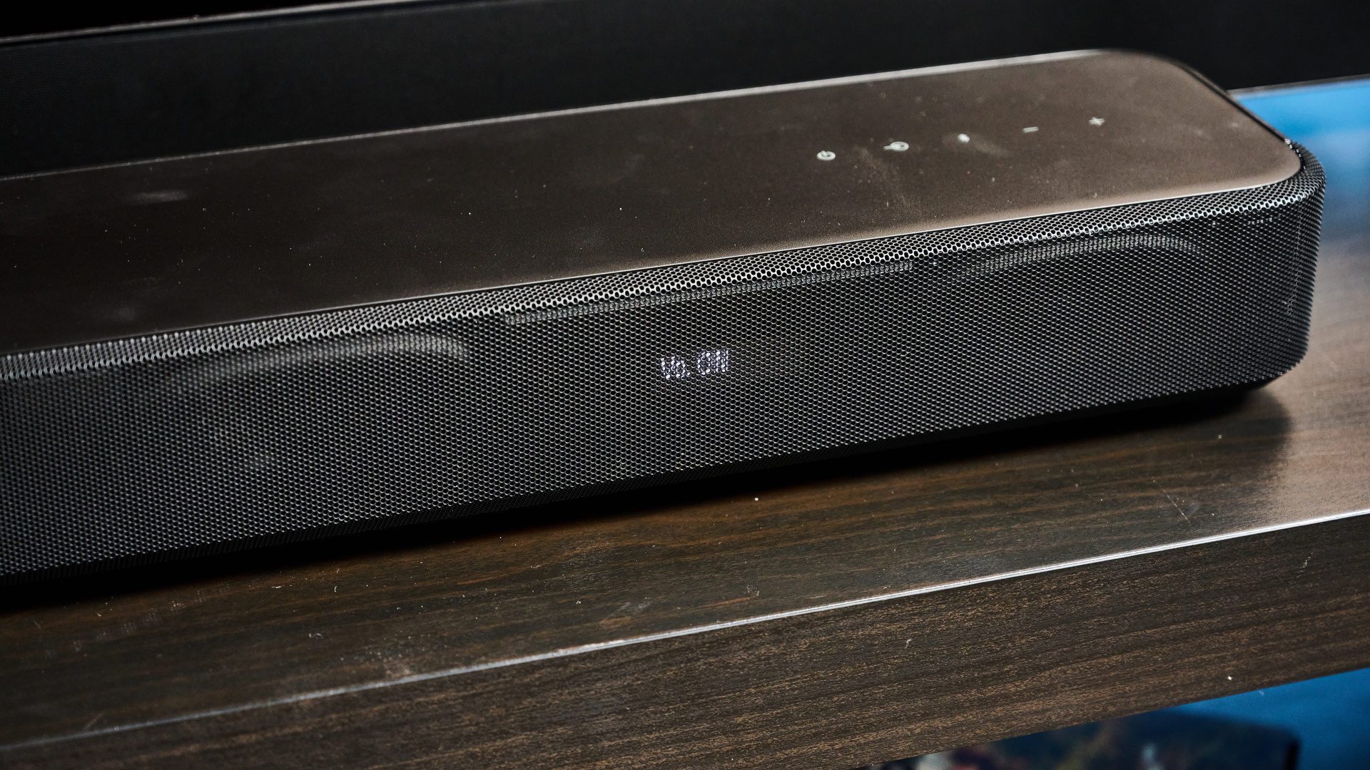 A black Sony HT-S2000 soundbar