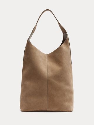 Slouchy Vida Wildledertasche