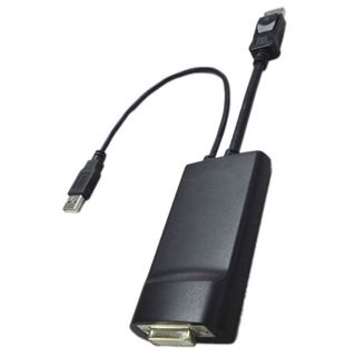 If you need to attach a 30 inch display limited to dual-link DVI, you'll need an active DisplayPort adapter.