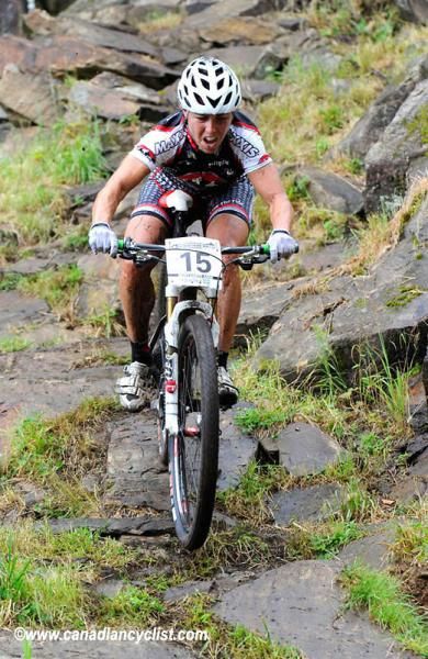 Marie-Helene Premont (Rocky Mountain) raced in front of a home crowd