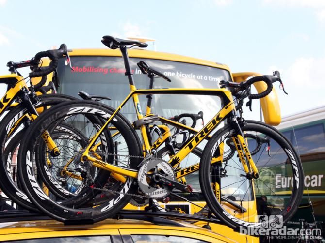 MTN-Qhubeka's Treks are hard to miss