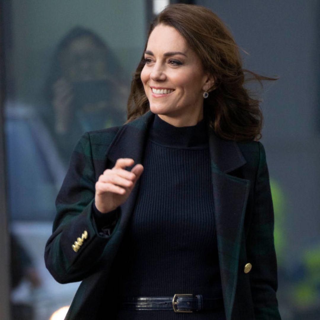 Love Kate Middleton's tartan coat? Find out where to shop it here