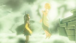 Link and Zelda in Tears of the Kingdom