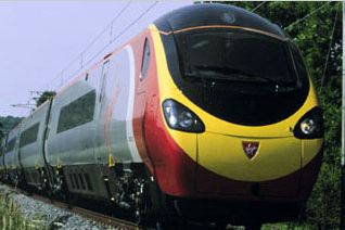 Virgin Pendolino Train