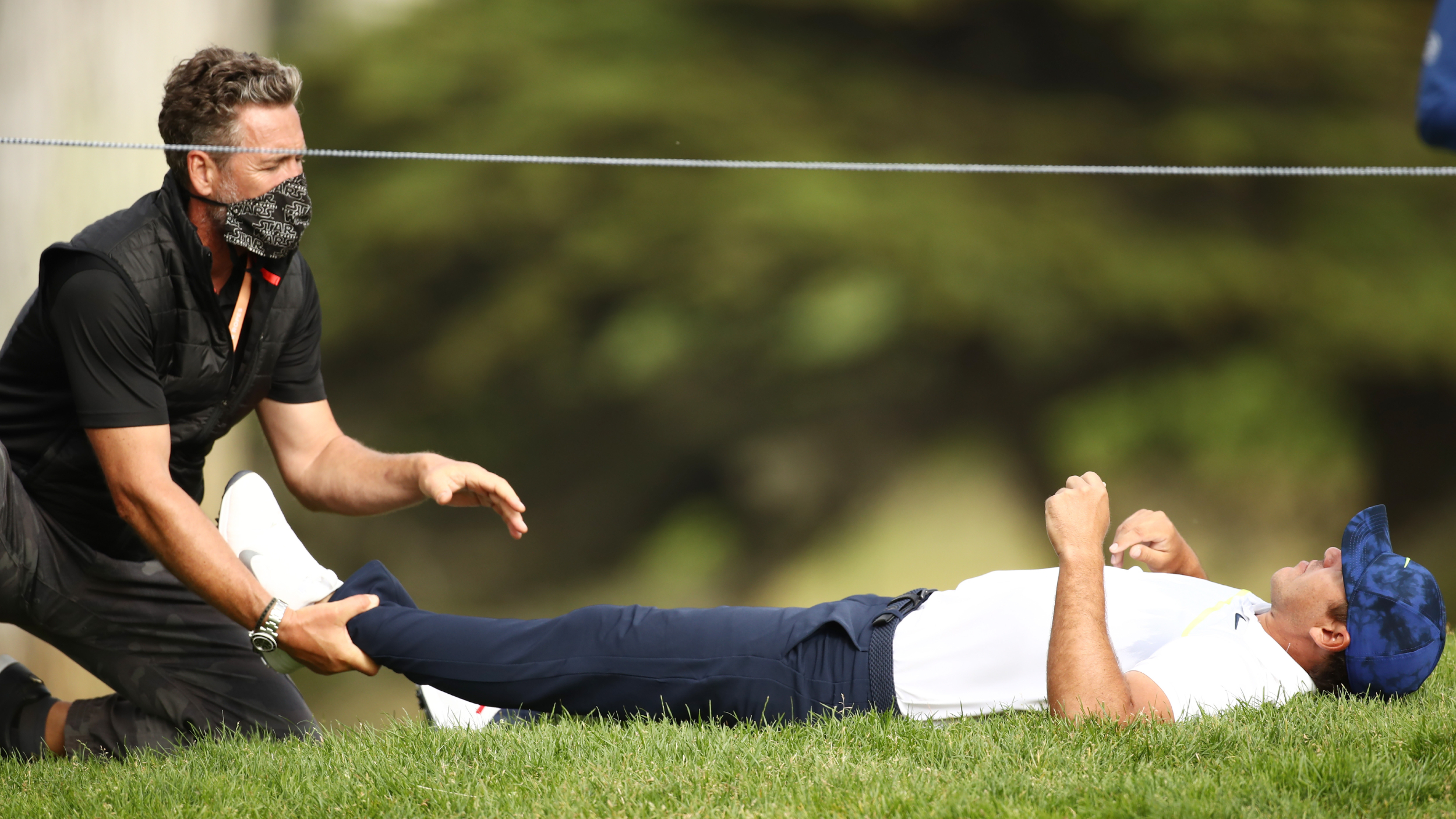 Brooks Koepka and Marc Wahl