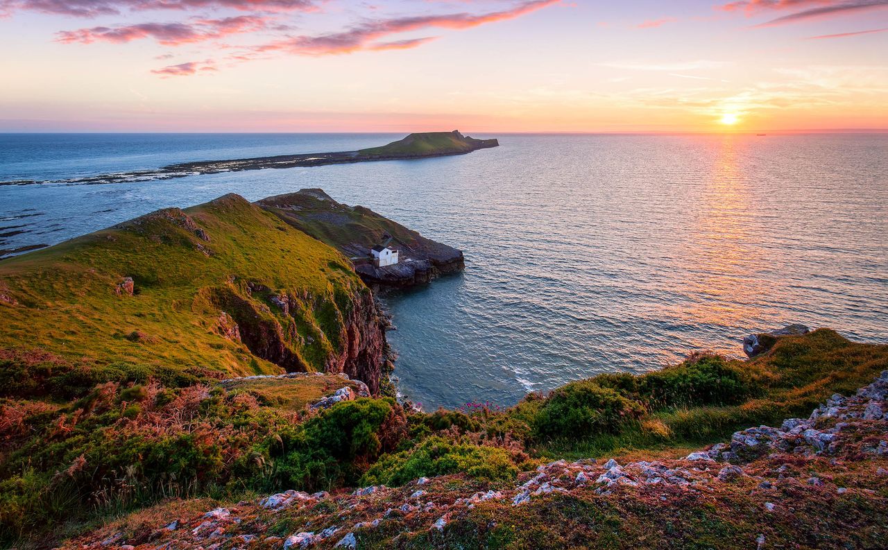 Worm&#039;s Head, Gower, Swansea, Wales