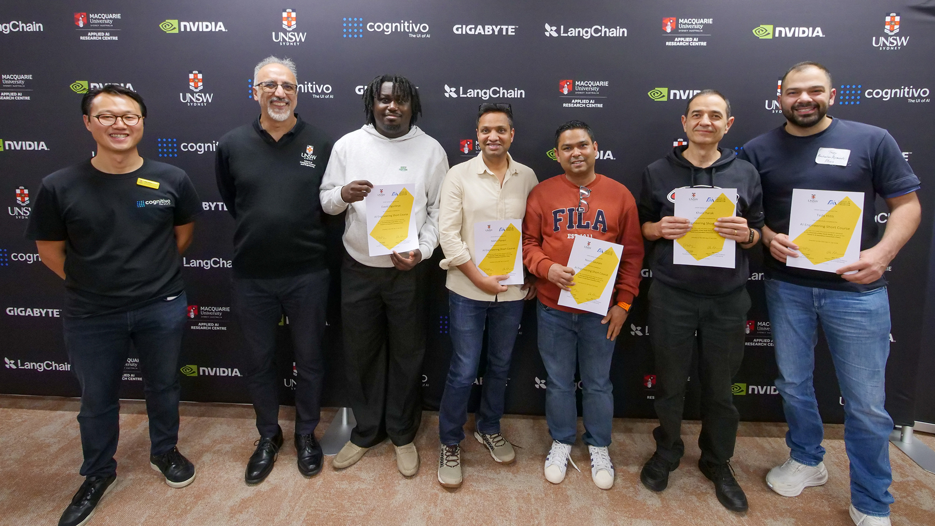 Gigabyte and Cognitivo AI Top Atom Event certification